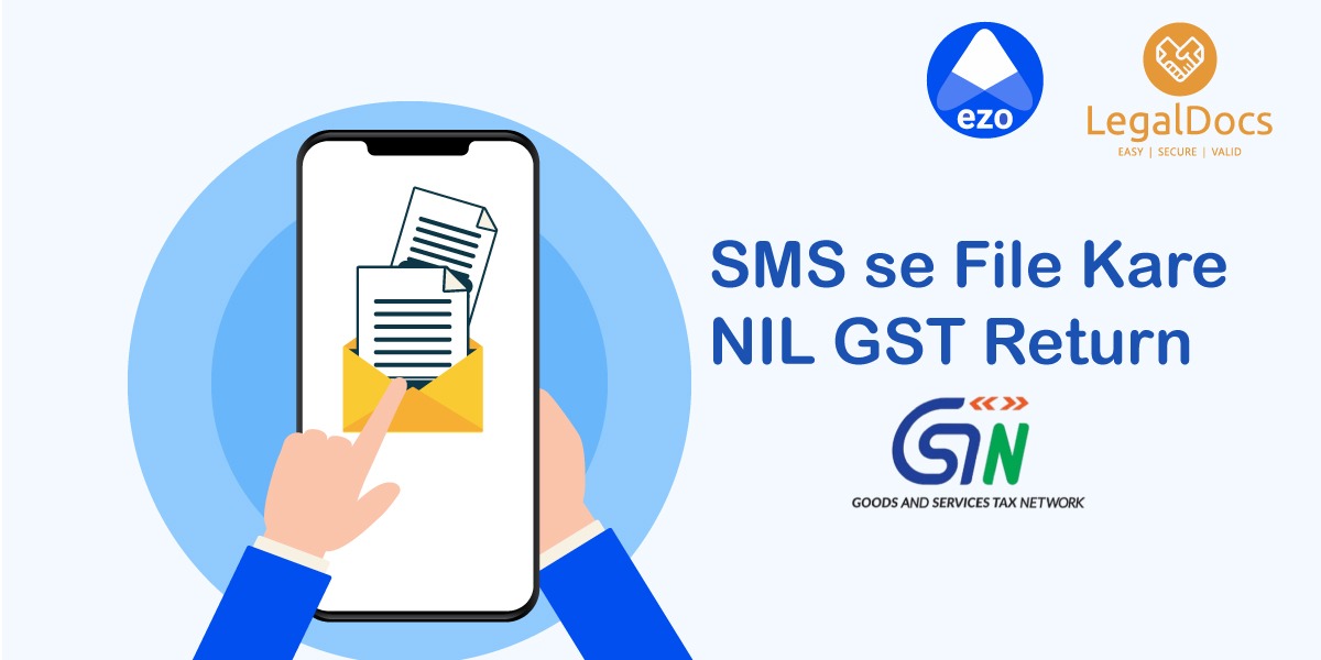 How to File GST return by SMS